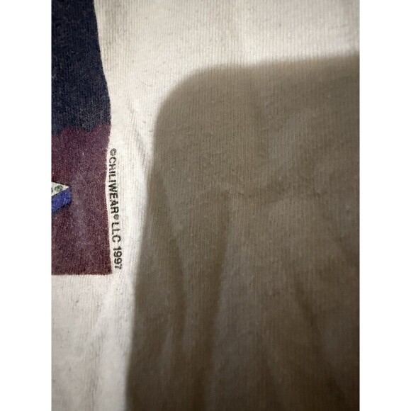 Vintage 90s Tabasco Hot Sauce Graphic T Shirt Rare Design Size 2XL XXL Defects - Picture 7 of 8